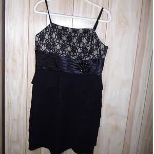 Jessica Howard Vintage Lace Bodycon Dress Jacket Set 12